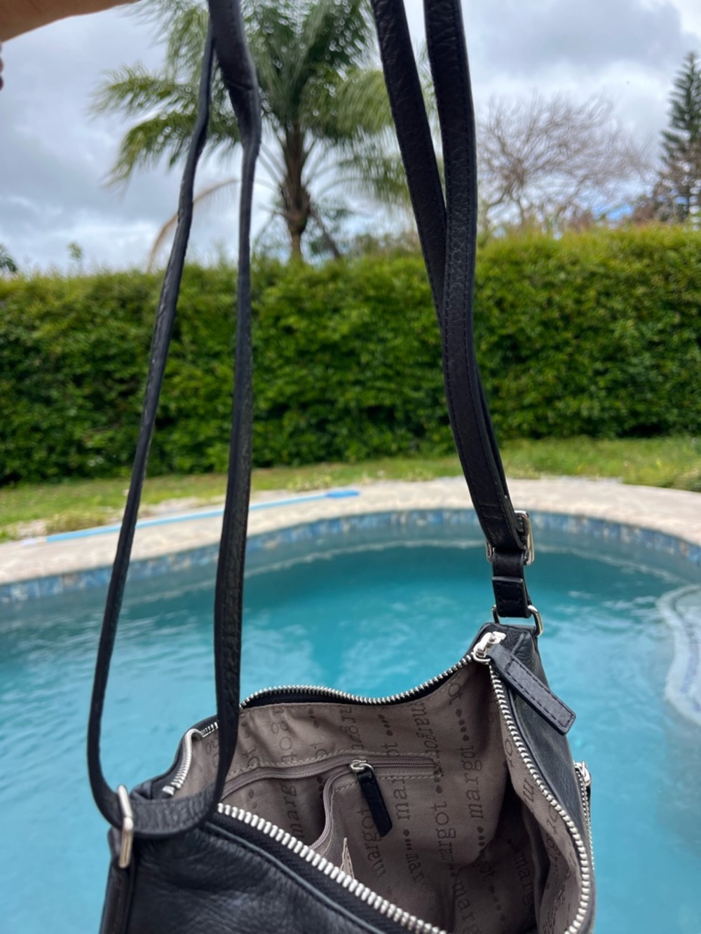 Margot Black Leather Crossbody/Shoulder Bag - Picture 13 of 15